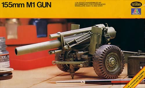 155mm M1-A2 CARRIAGE HOWITZER 1/35 MAX